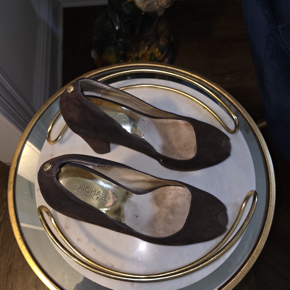 Michael Kors Dark Brown Heels
